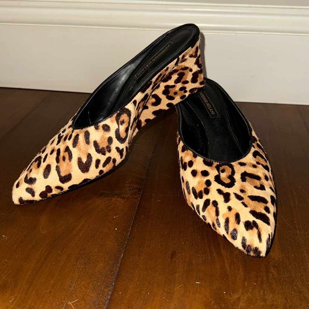 Mint shape- awesome leopard print shoes